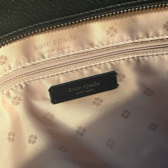 Kate Spade Hayes Street Nandy noir en cuir  GRAND - Picture 6 of 9